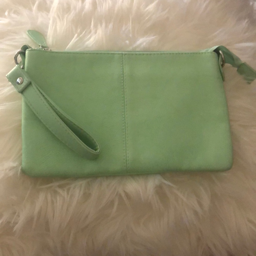 Mint wristlet